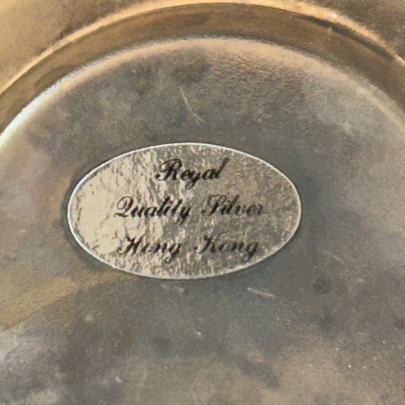 Vintage Ornate ROYAL QUALITY SILVER Tilting Gravy Boat on Stand with Warmer Tray - Picture 12 of 12